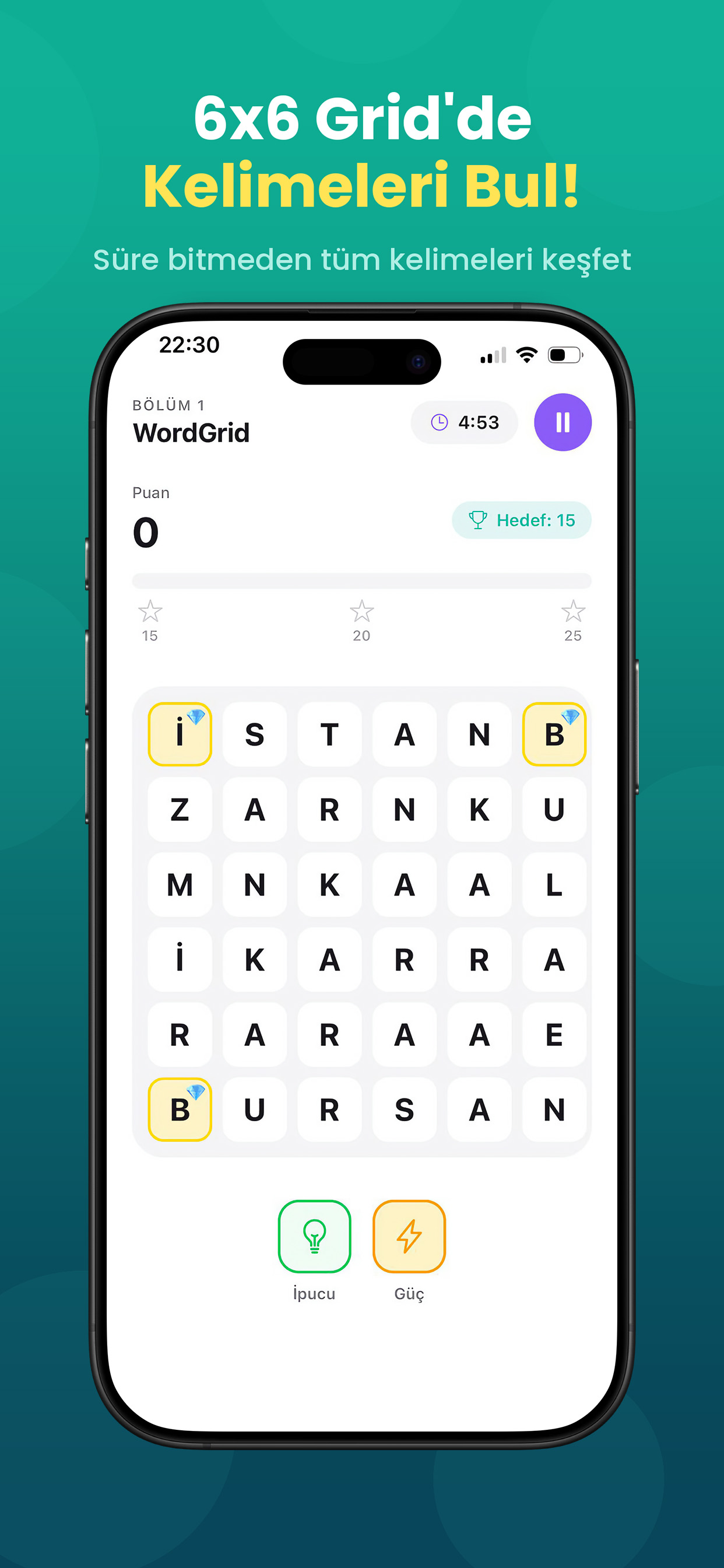 WordGrid Oyun Ekranı